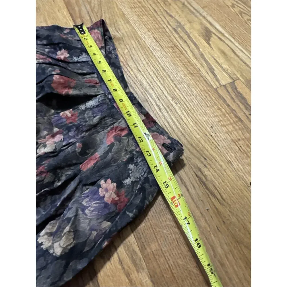 Vintage Chelsea Campbell Pleated Romantic Cottagecore Garden Party Harvest 6P